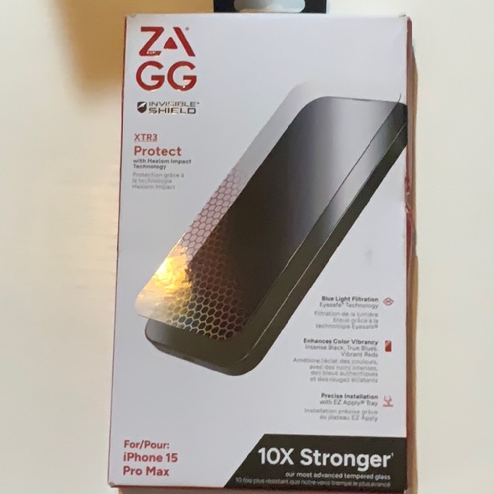 ZAGG Screen Protector for iPhone 15 Pro Max